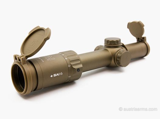 SAI Optics SAI 6 1–6 × 24, 5.56 BDC, FFP, Coyote Brown