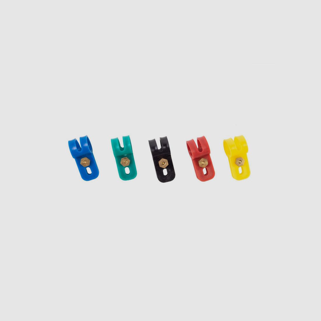 DUCK ATTACHMENT RING PLASTIC WITH SCREW X5