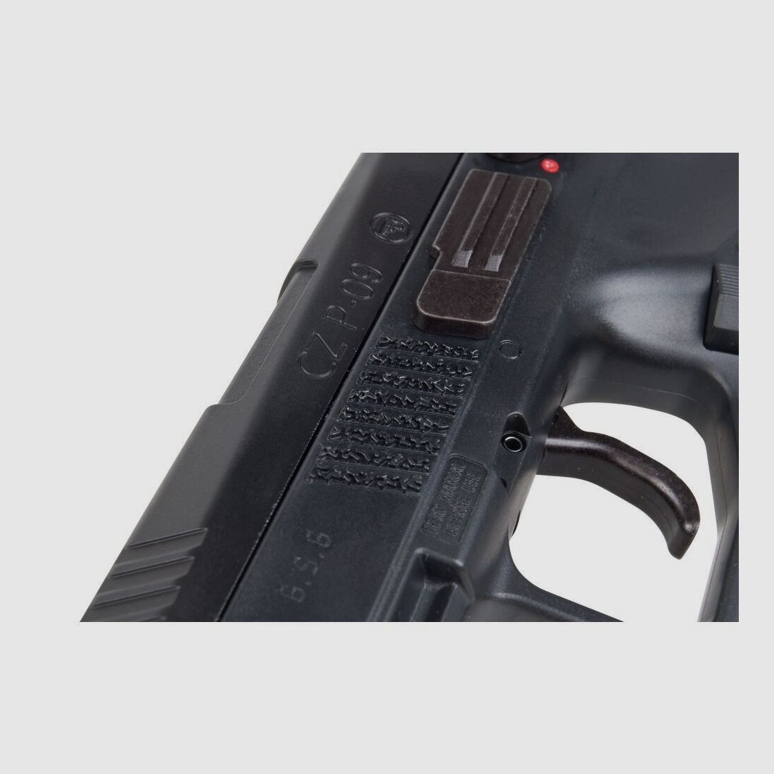 CZ 75 P-09 Duty Schwarz 4,5mm Druckluft Co2 BlowBack, Bild 4 von 8