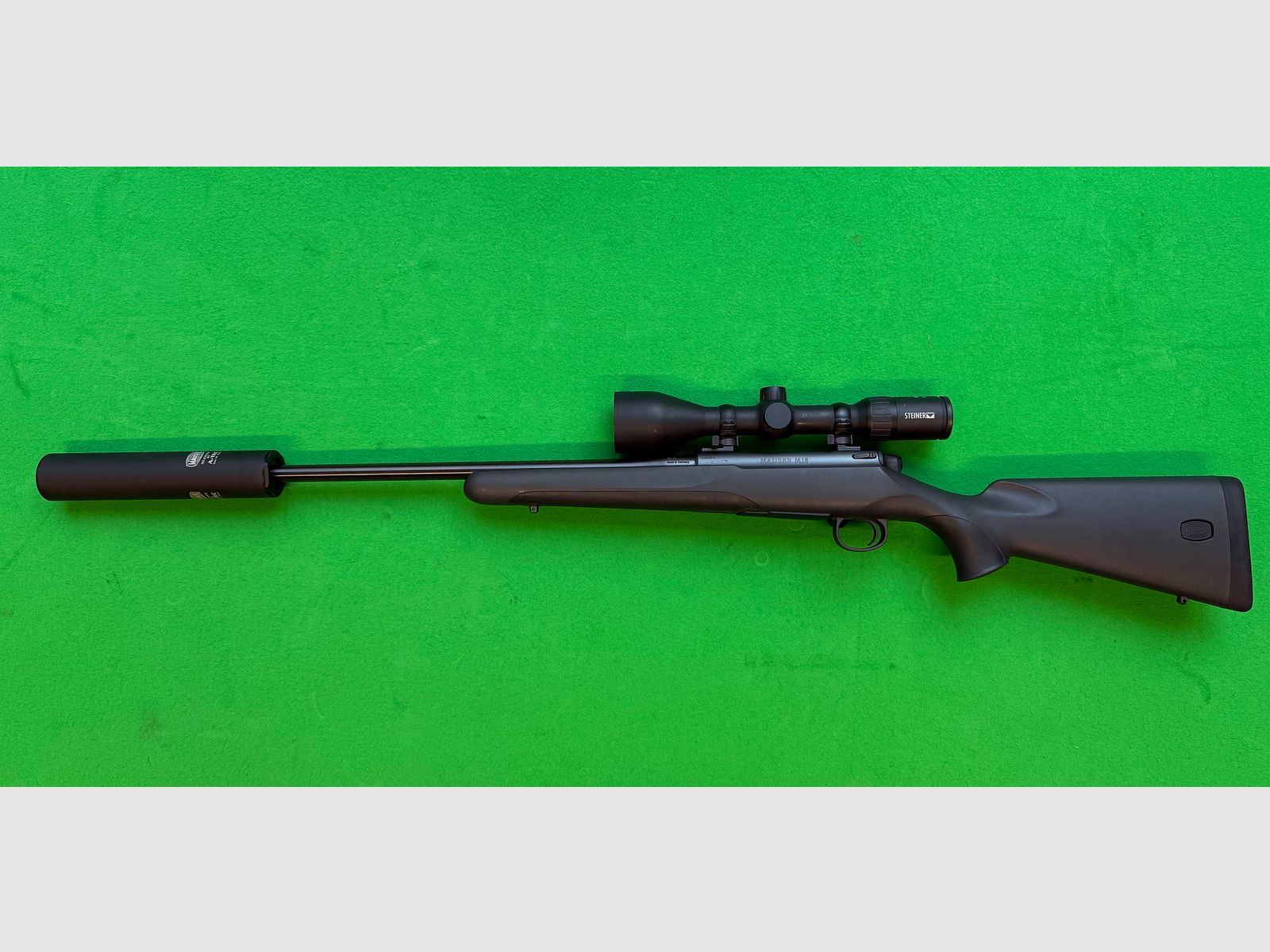 Mauser M18 .30-06 Spring inkl. Meopta ZF & Schalldämpfer
