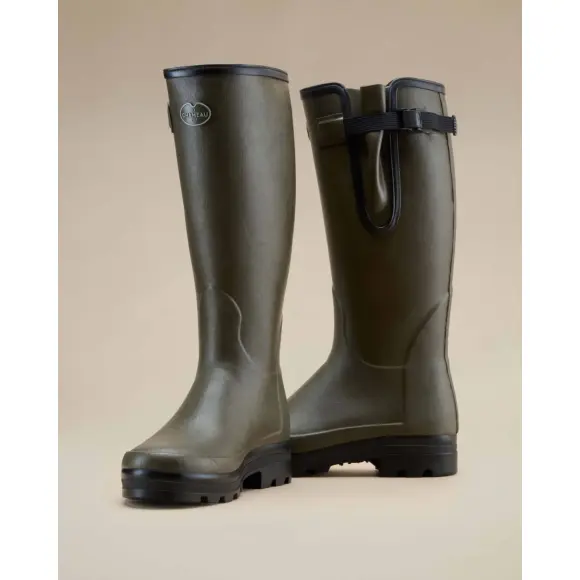 Bottes Vierzonord Le Chameau mit Neoprenfutter Grün Chameau, Bild 9 von 16