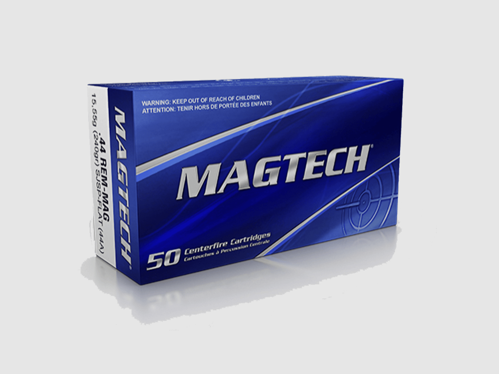 Magtech .44 Rem. Mag. SJSP-Flat 240 gn, Bild 1 von 3
