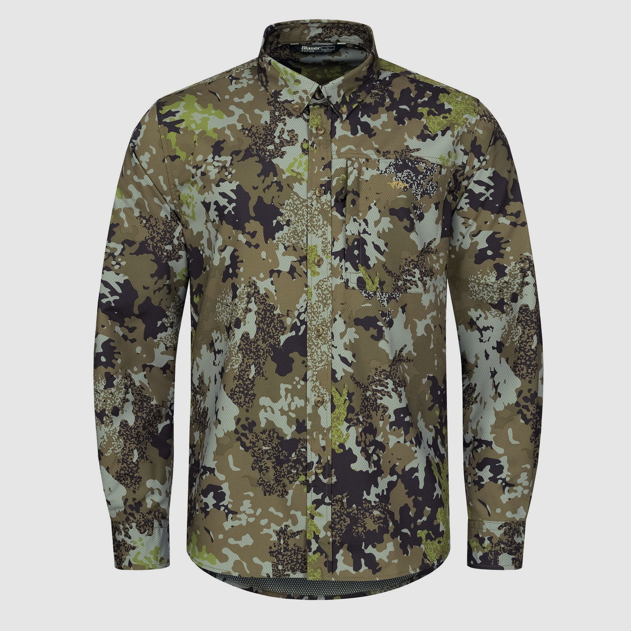 Blaser Herren-Langarmhemd AirFlow