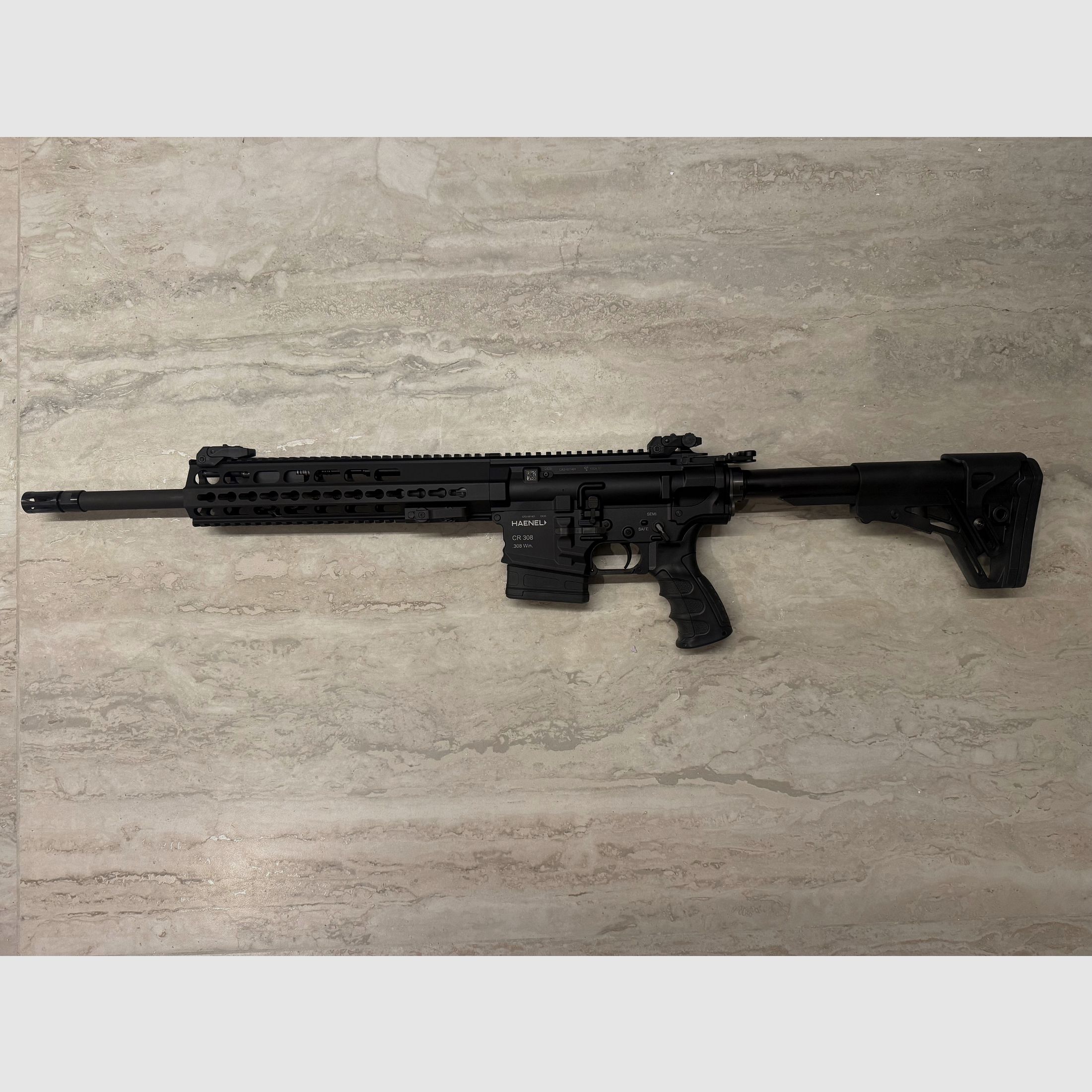 HAENEL CR308 karabin samopowtarzalny 16,65" - .308Win spust meczowy