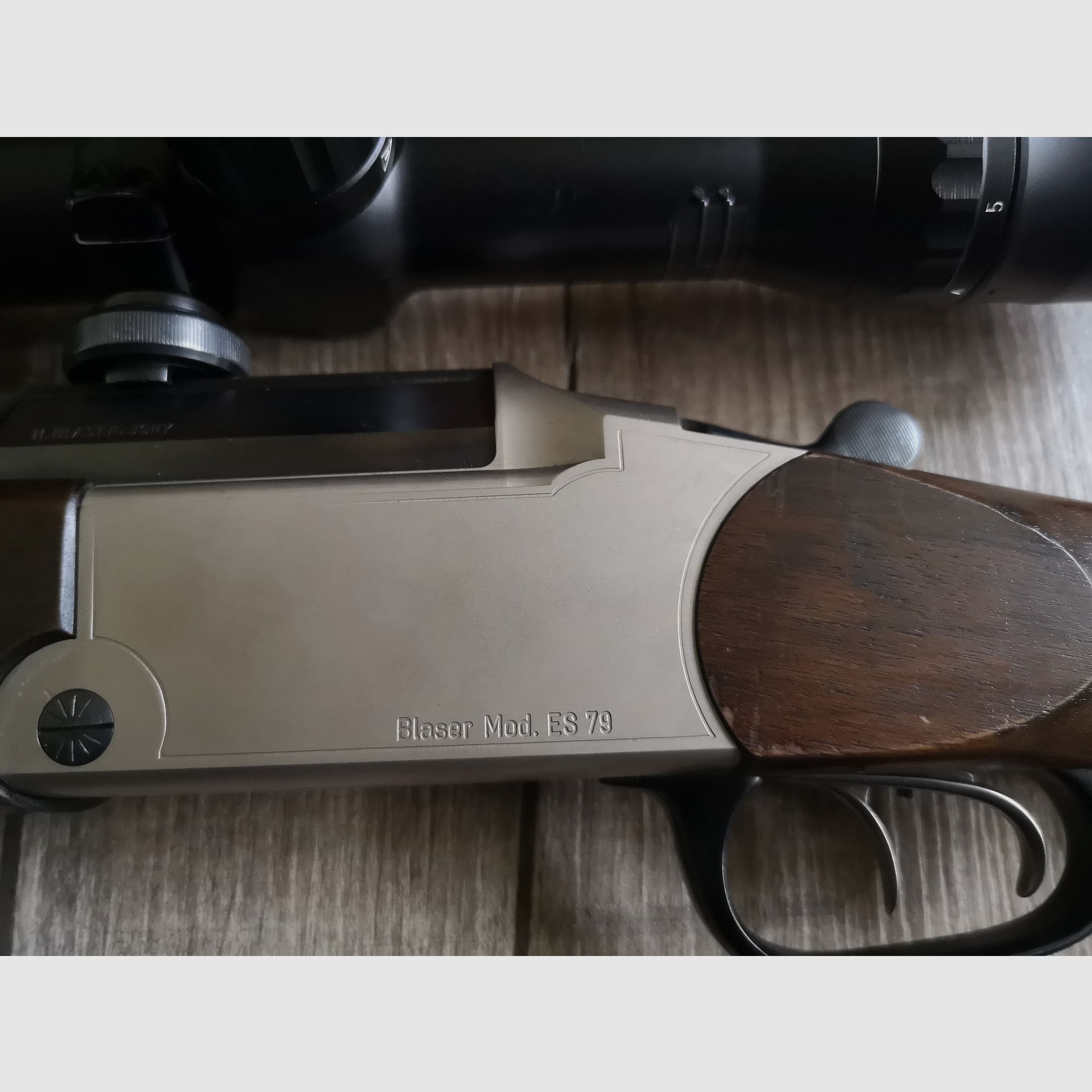 Blaser BS79 Bockbüchsflinte, 12/70, 5,6x50RM