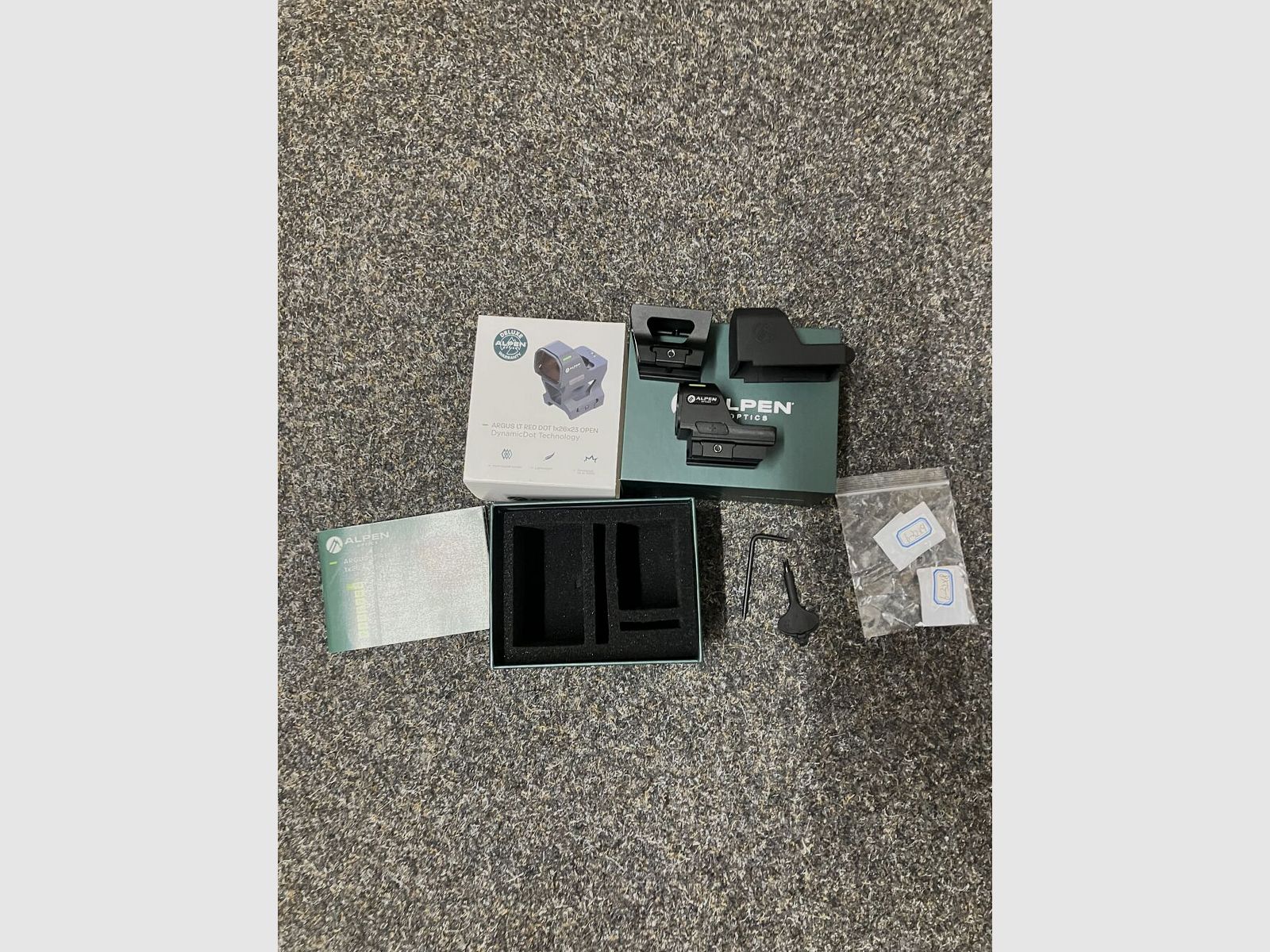 Leuchtpunkt Alpen Optics Argus LT 1x26x23 open