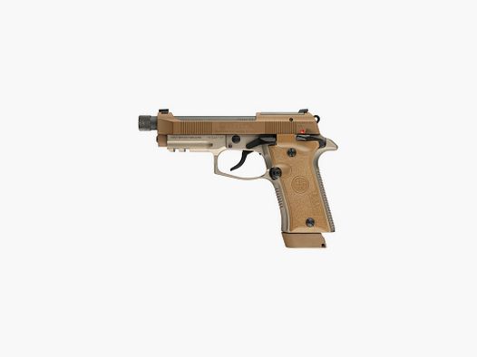 Pistola Beretta 80X Cheetah tactical FDE cal. 9mm Corto SA/DA 15 colpi 115mm filettato 1/2x28UNF