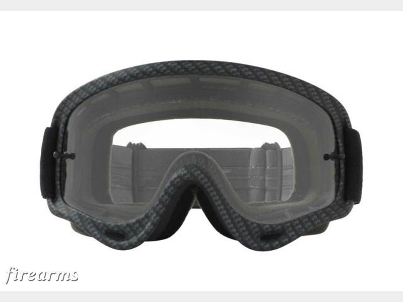 OAKLEY O Frame MX-Schutzbrille Sand Goggle Jet mit dunkelgrauer Scheibe