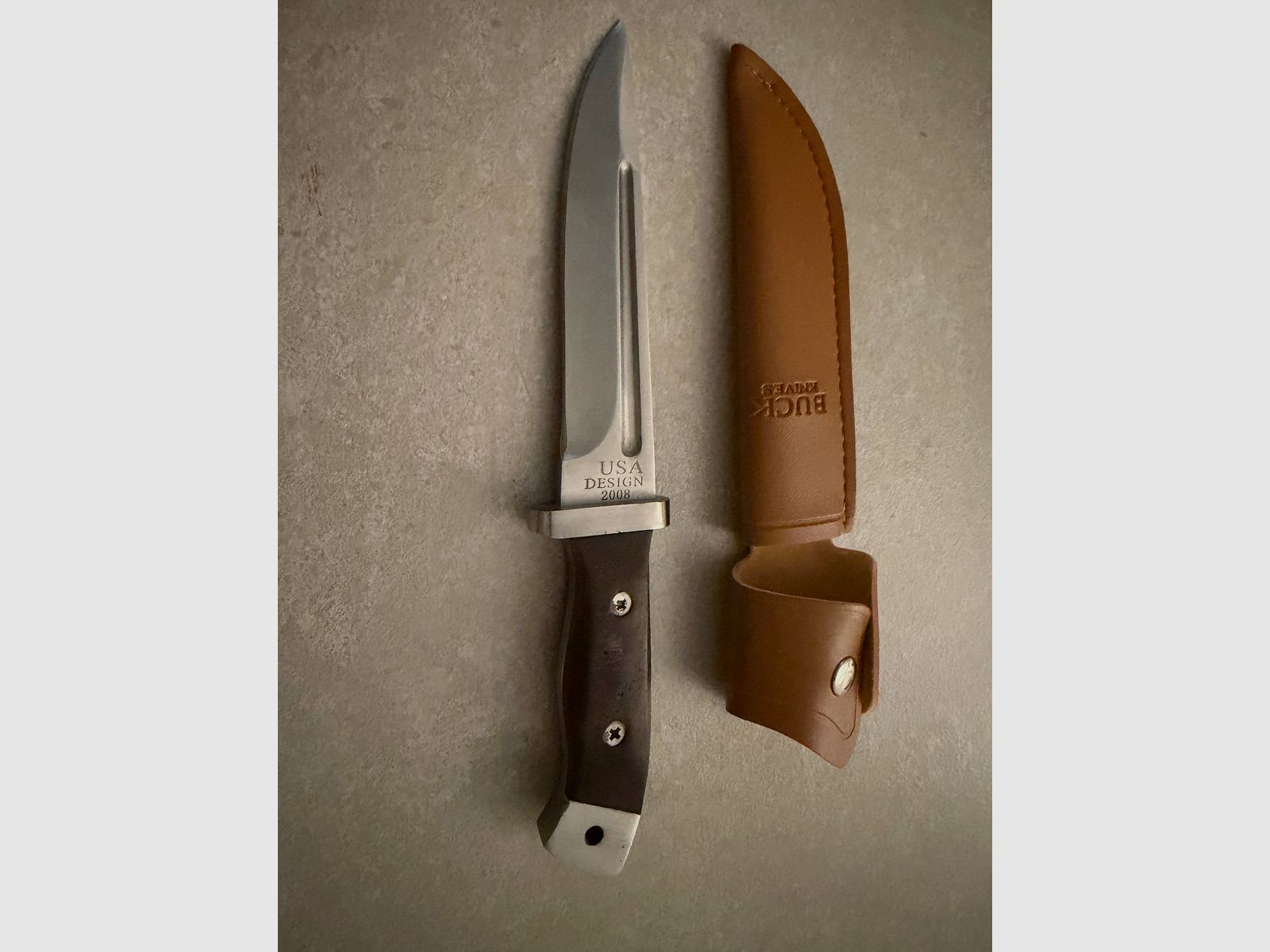 Couteau de chasse Design USA BUCK 2008