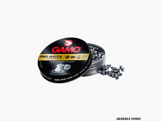 GESCHOSSE DRUCKLUFT – GAMO – PRO MATCH WETTBEWERB KAL. 4,5 – 0,49G / 7,56GR ST. 500