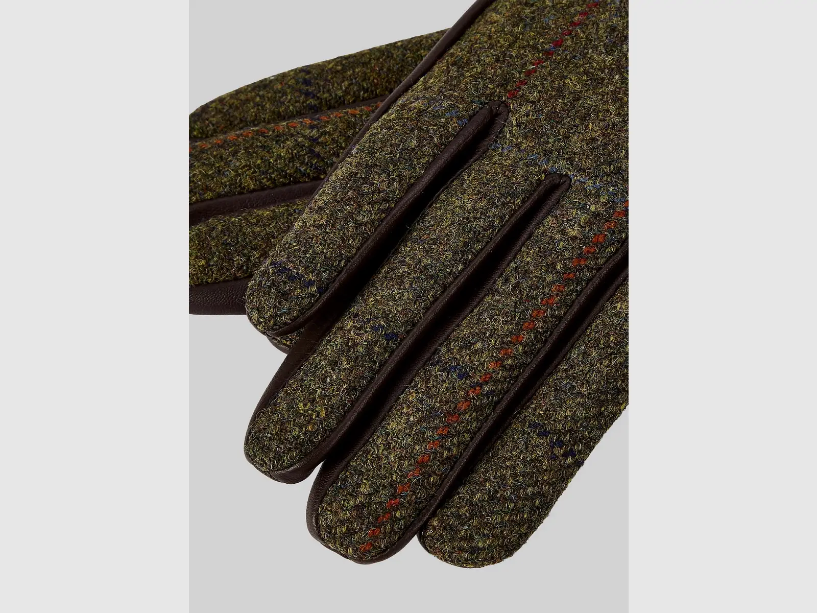 Dubarry Ballycastle, gants en cuir tweed, thornwood, image 2 sur 5