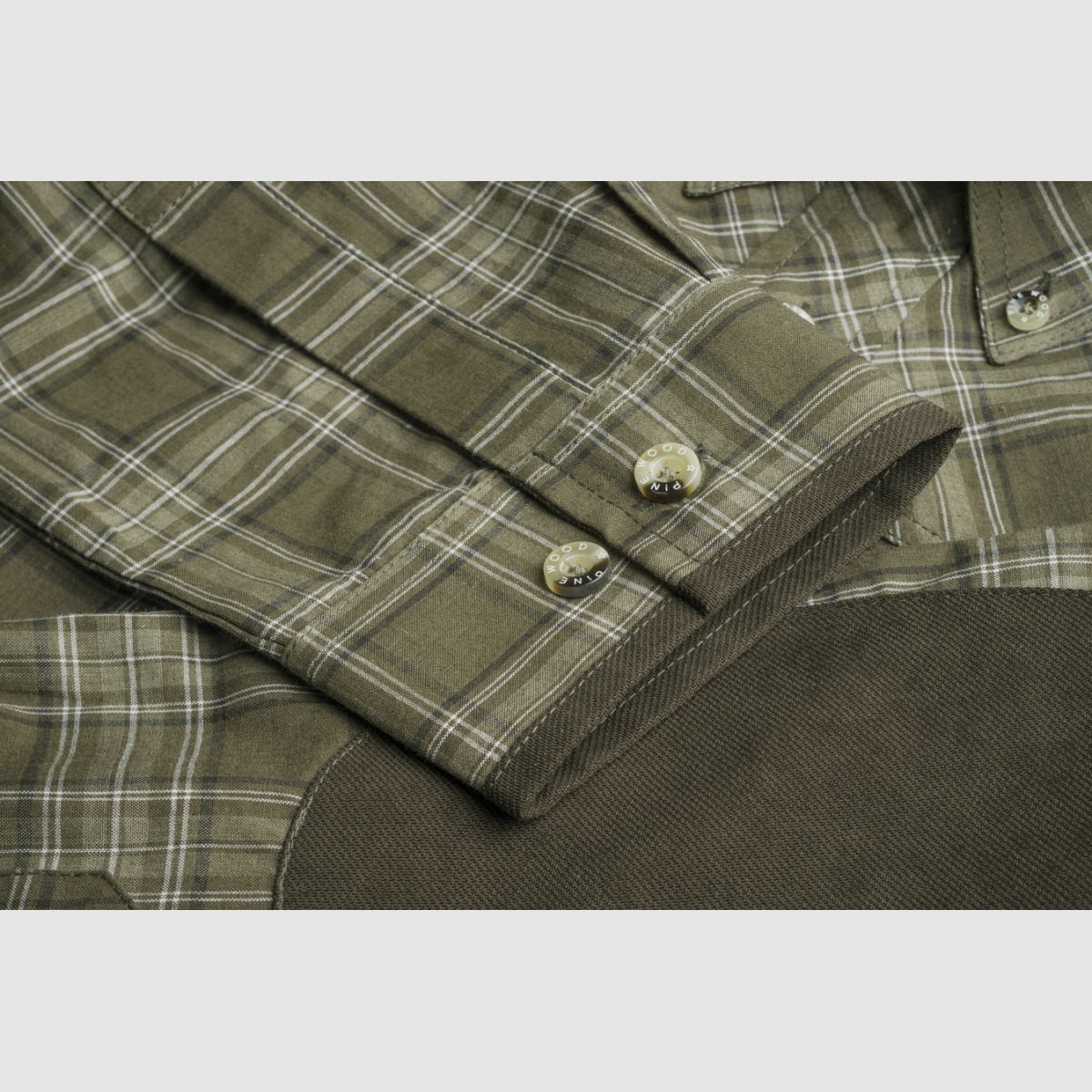 PINEWOOD Wof Camisa Oliva Suede Marrón