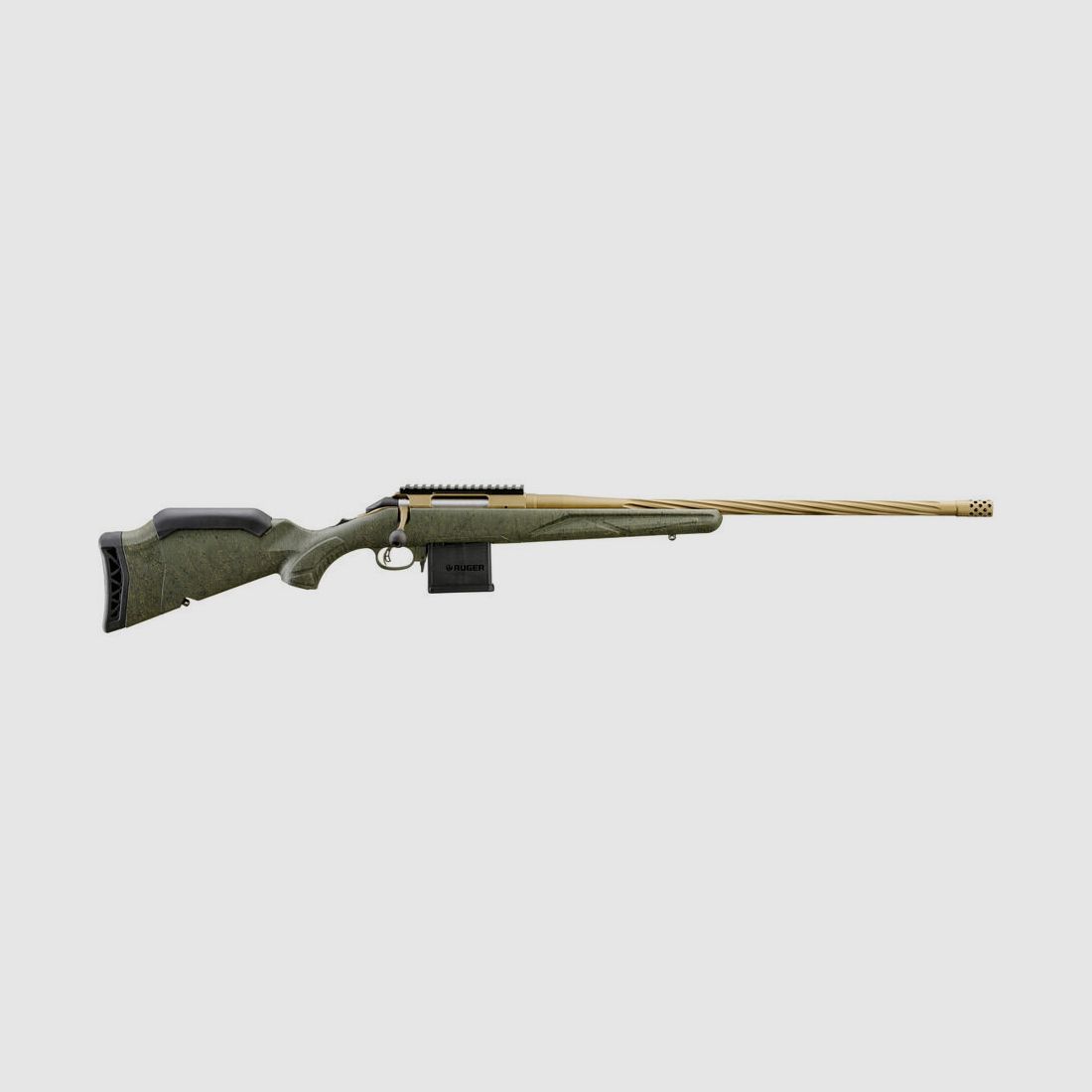 Ruger AMERICAN RIFLE GENERATION II PREDATOR .204 22"/56CM GROEN 1/2"-28