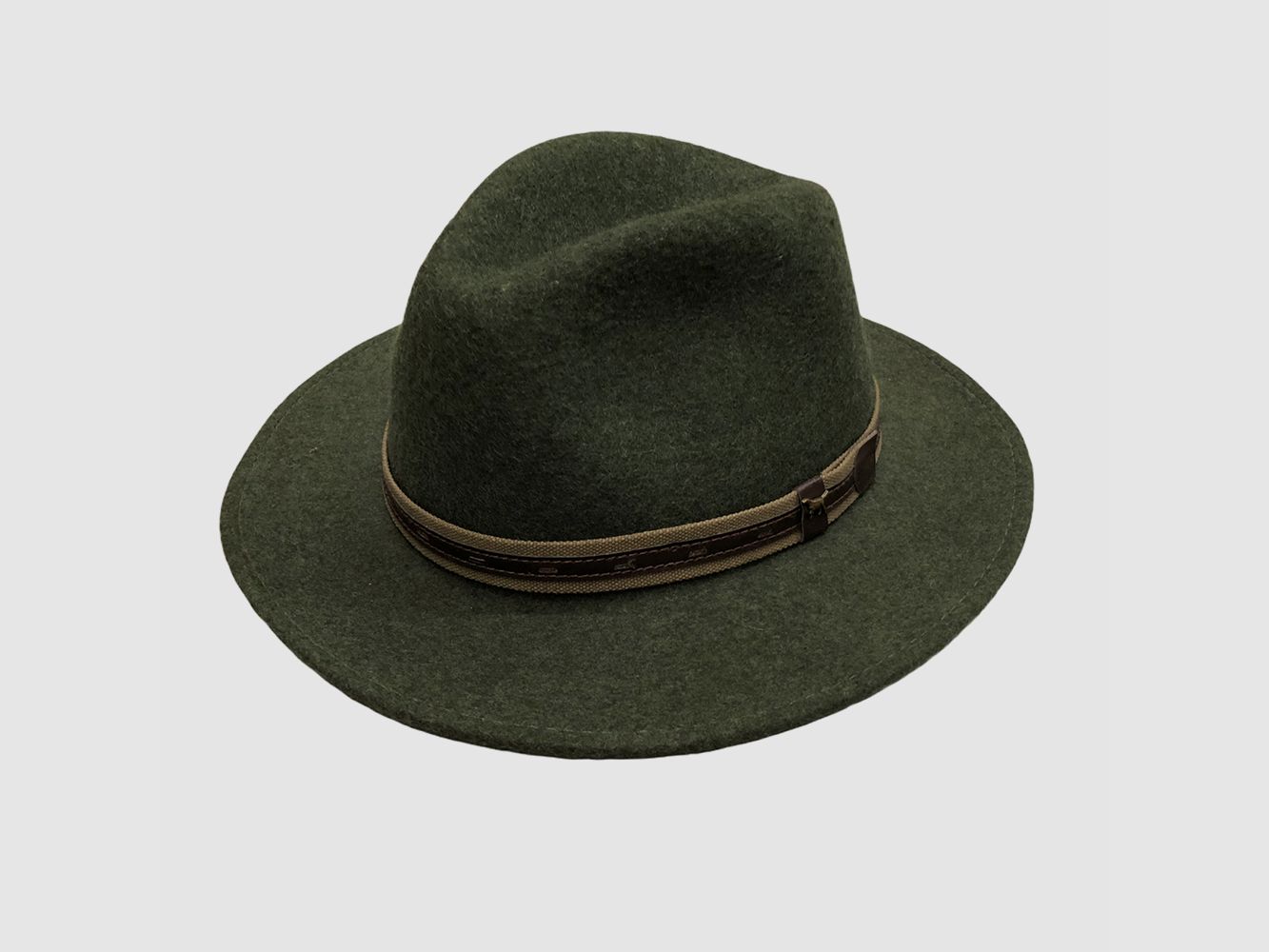 Chapeau en Laine Olive