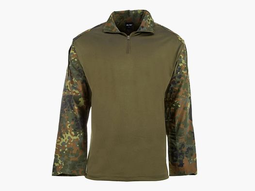 Mil-Tec Camisa de Campo Camisa de Combate Táctico - Oliva / XXL Hombres