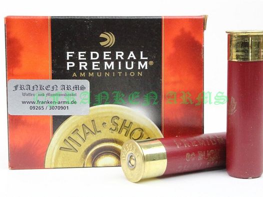 Federal	 Premium Buckshot 12/89 8,38mm 5Stück Staffelpreise
