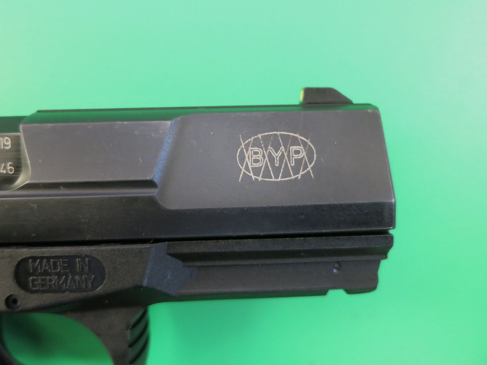 „Pistola di polizia“ Walther P99, 9 mm Luger, Set completo Polizia Bavarese BYP, James Bond #26