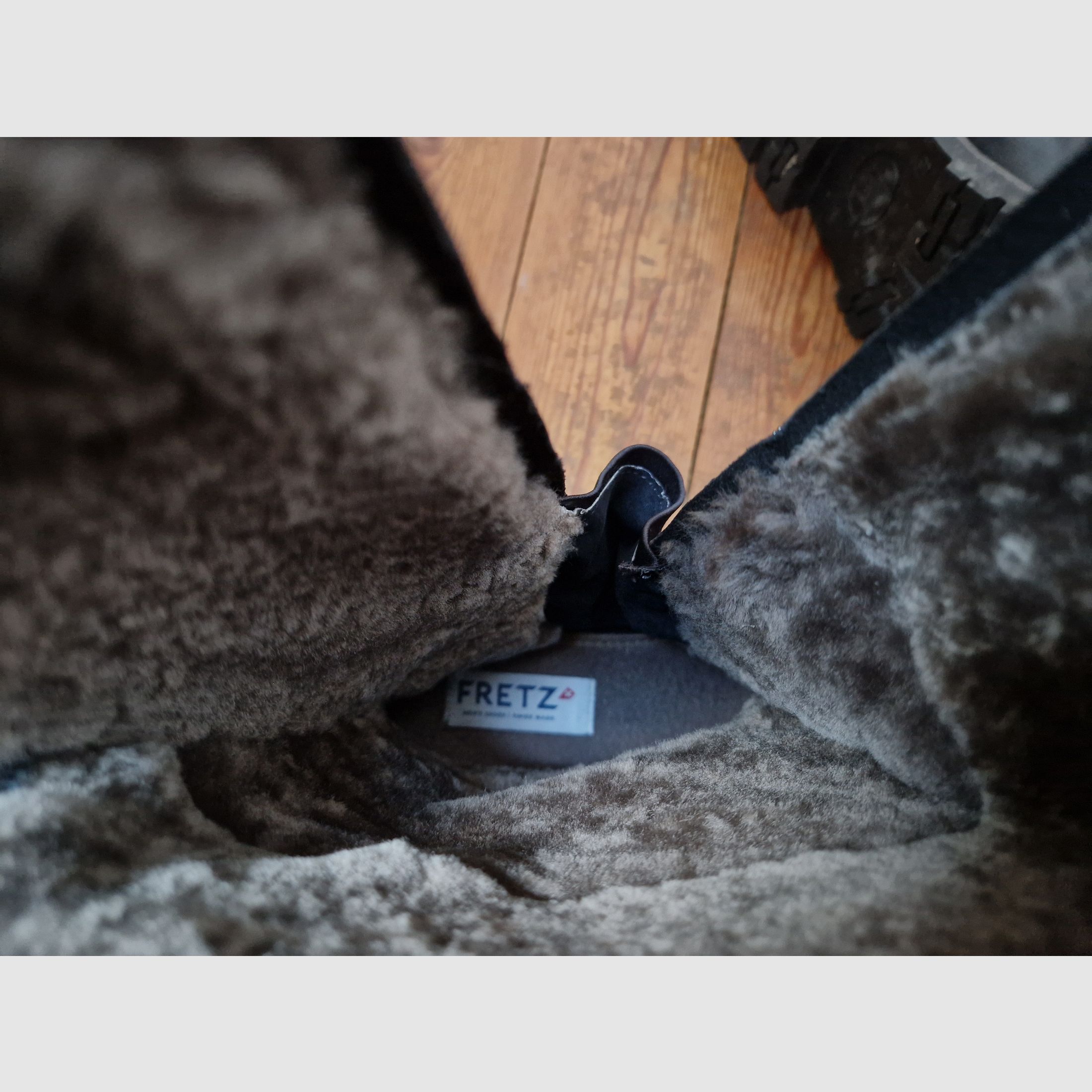 Fretz zimowe buty Goretex z owczej wełny skórzane męskie rozmiar 8 1/2 (rozmiar 41) nowe