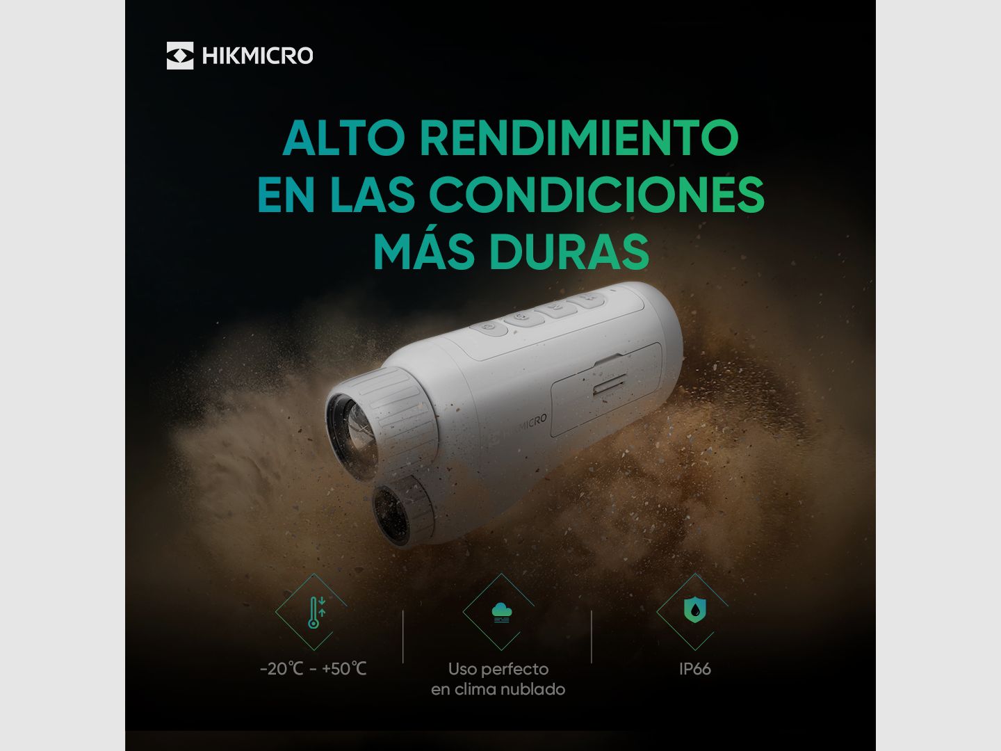 Digitale nachtkijker met dagmodus Heimdal H4D met 850 nm IR HIKMICRO, afbeelding 12 van 14