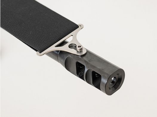 Universal Flimmerband 60mm Klettbefestigung in Schwarz