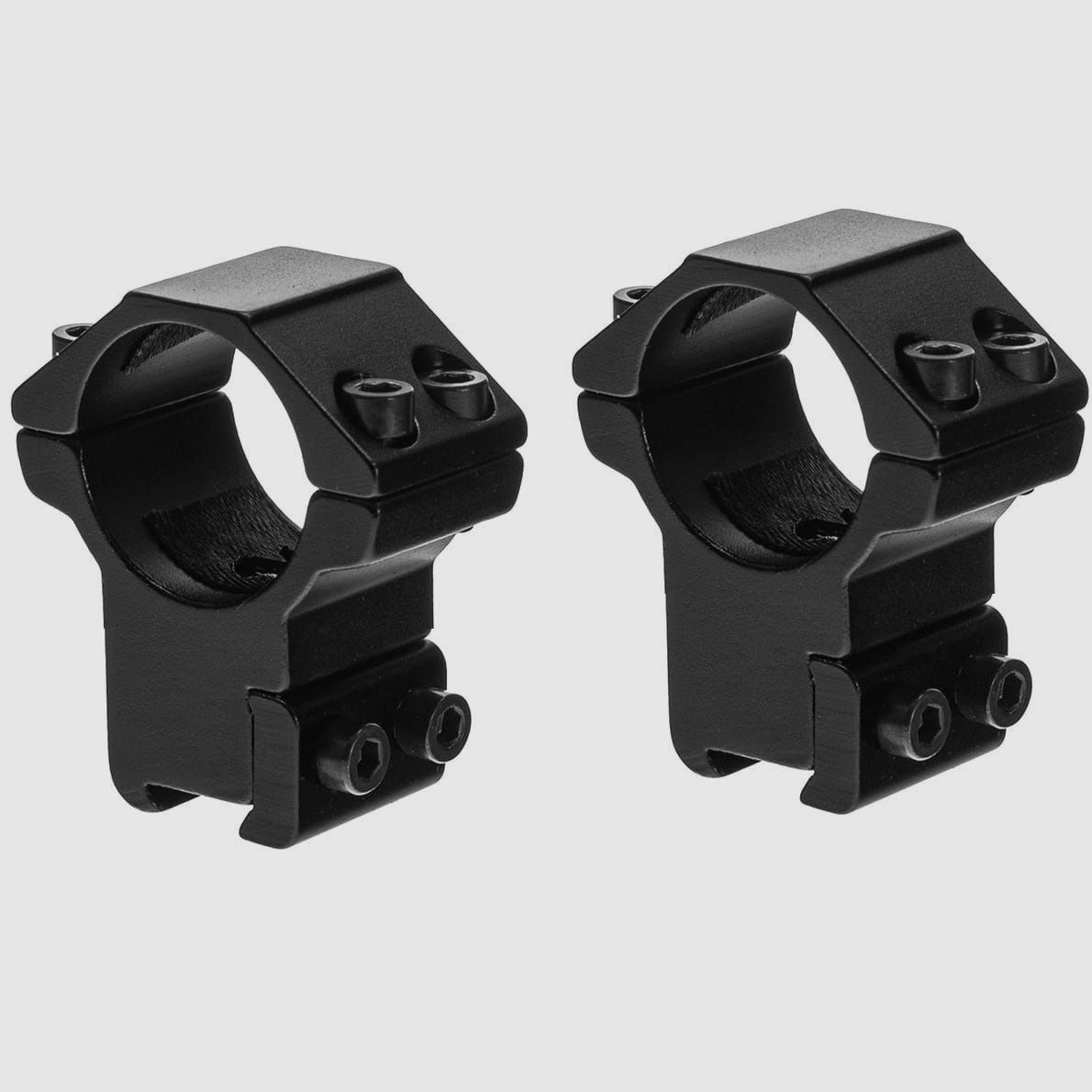 BLACKFIRE 2-delige montage 1" dovetail 9–11 mm medium, afbeelding 2 van 2