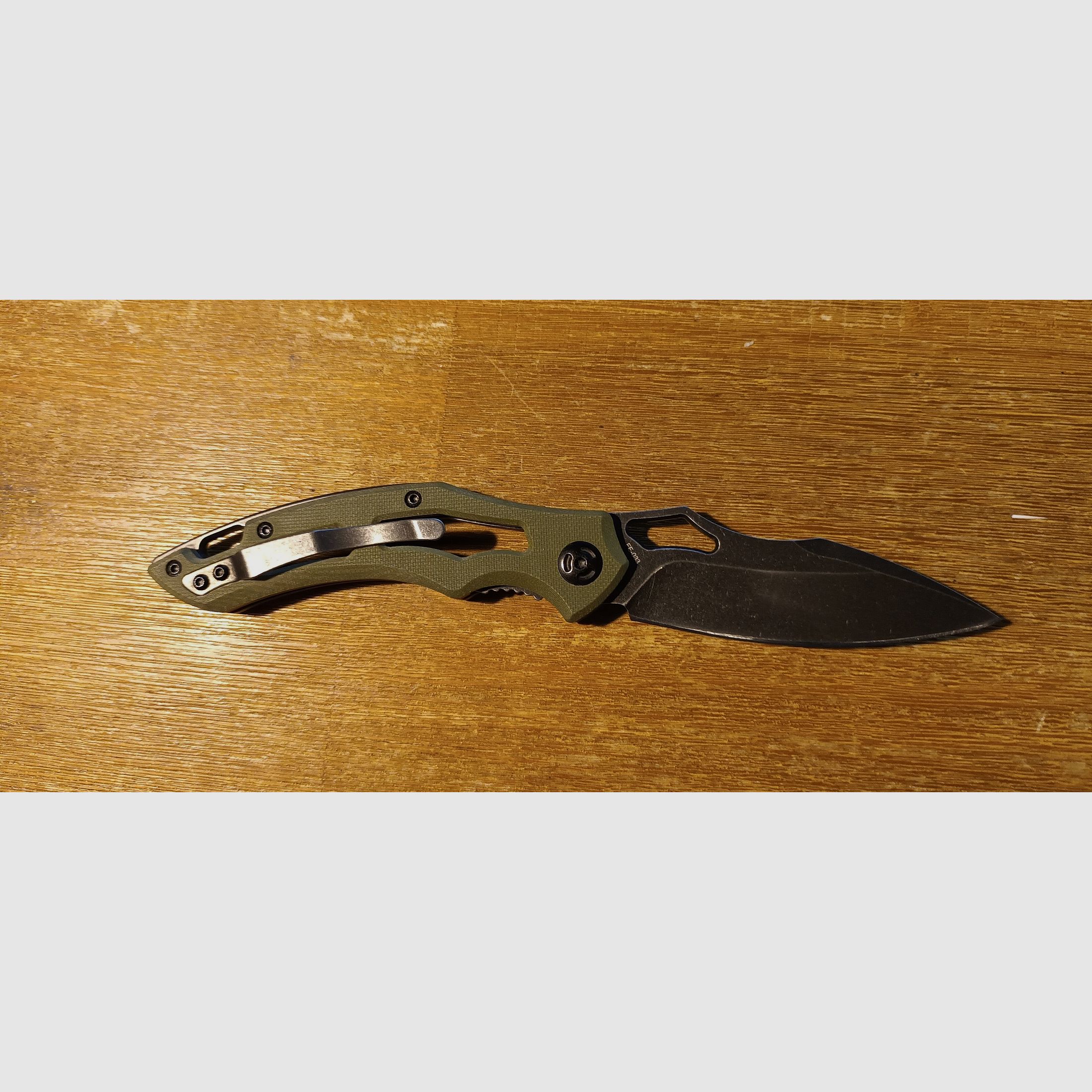 Fox Edge Sparrow G10  Einhandmesser