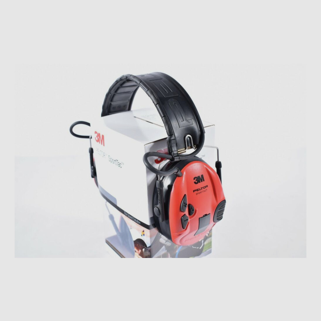 3M Peltor SportTac​ schwarz/rot Gehörschutz