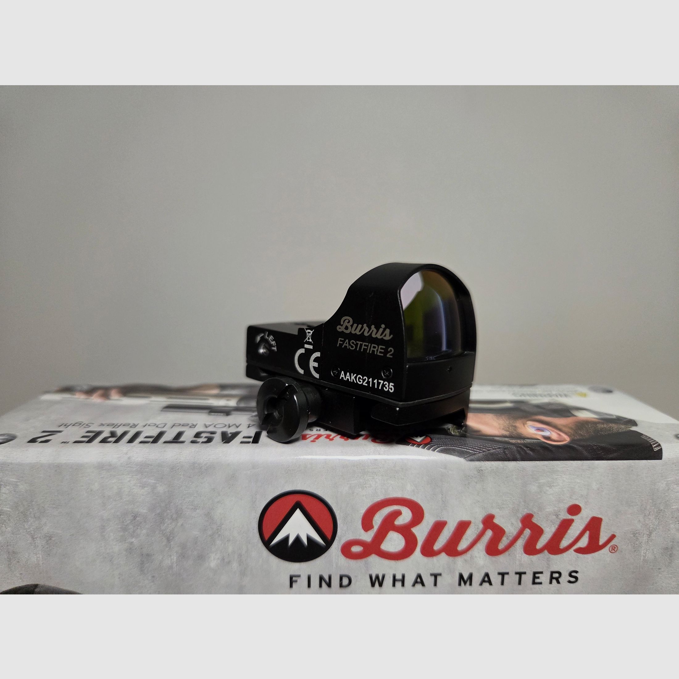 Burris Fast Fire II 2 red dot sight brightness sensor Picatinny