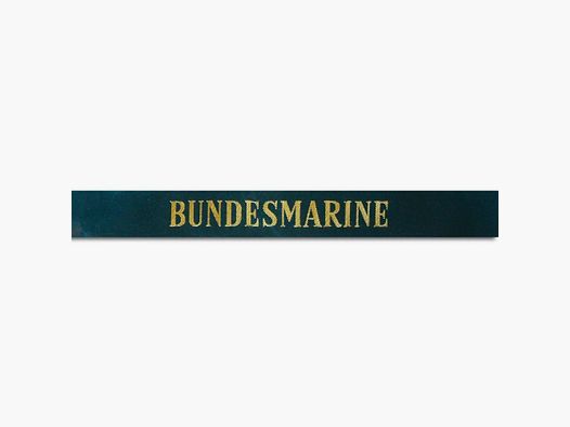 Bundeswehr Original Bandeau de Casquette Marine - Marine