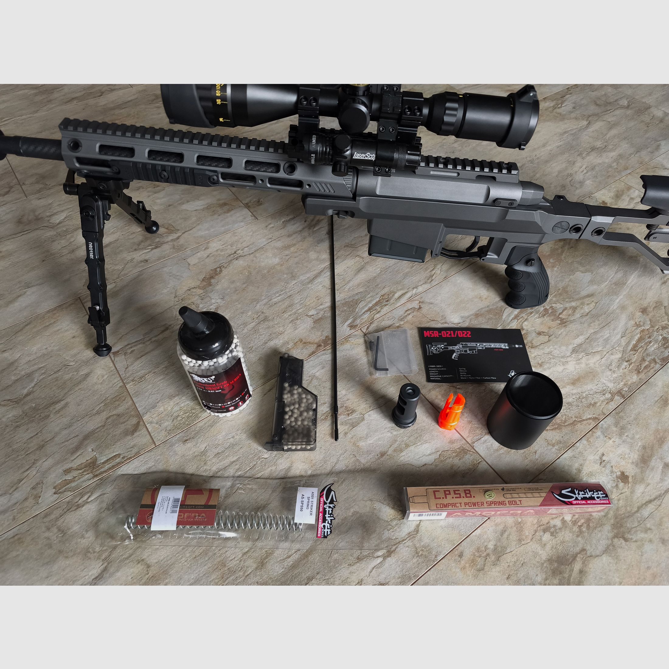 Ares MSR-303 sluipschuttersgeweer - Titan Grijs