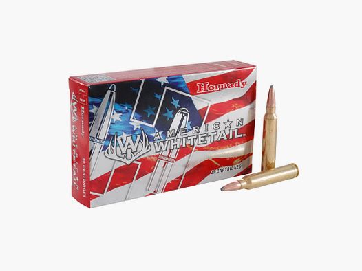 MUNITIONS BALLES HORNADY 270W INTERLOCK AMERICAN WHITETAIL 8053