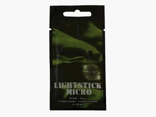 Mil-Tec Leuchtstäbe Mini 10er Pack