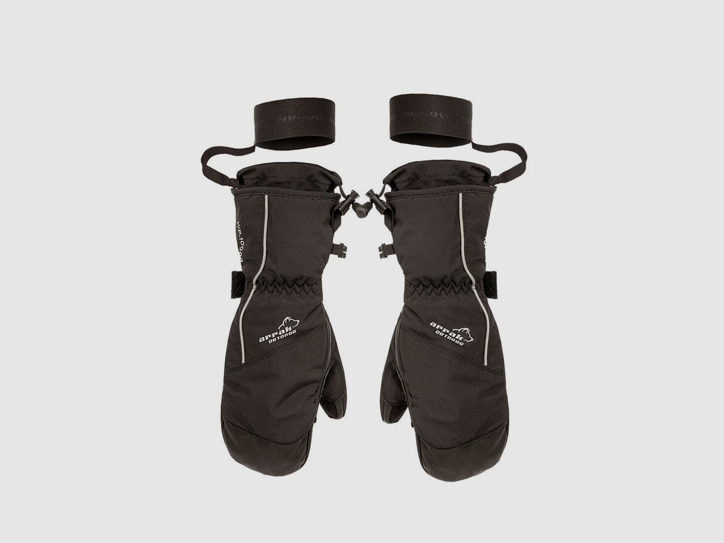 Arrak Outdoor Artic Handschuh, Black, 7