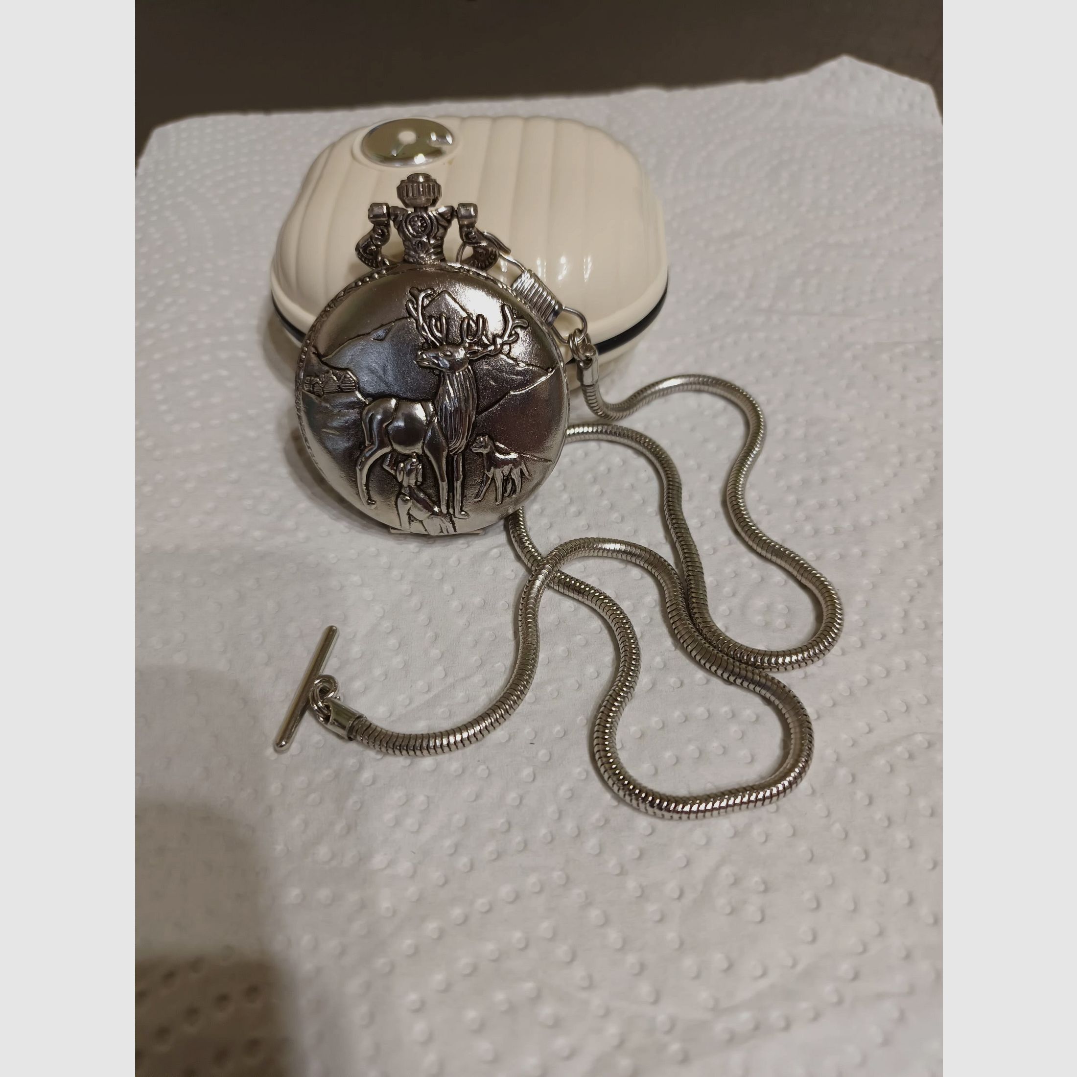 Taschenuhren mit Jagdmotive