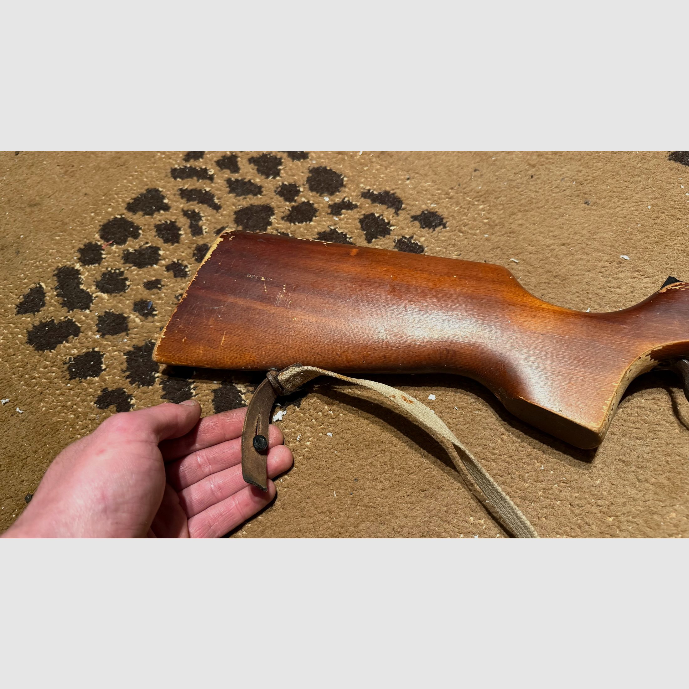 Haenel 310 Sport Luftgewehr „Patina“ Original Zustand DDR