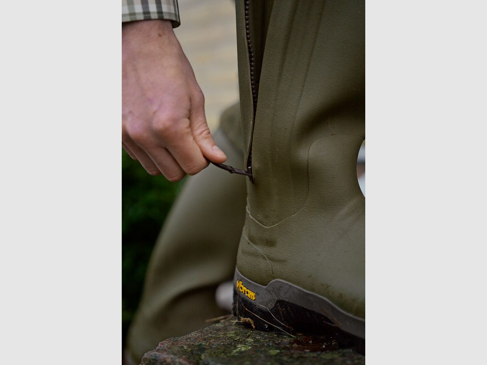 Härkila Gummistiefel Forester Zip mit Reißverschluß