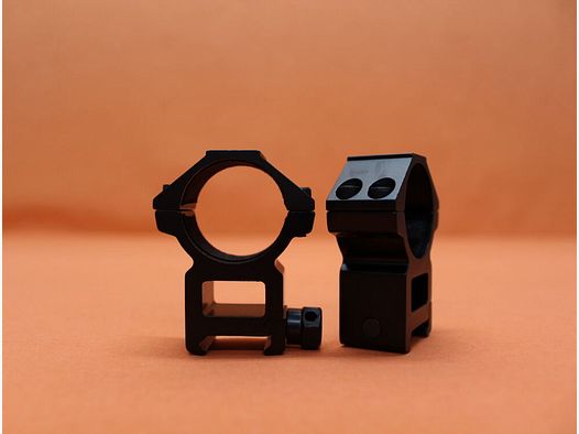 UTG - Leapers UTG Accushot Montageringe 30mm High (RGWM-30H4) Alu schwarz matt für Picatinnyprofil BH=22mm