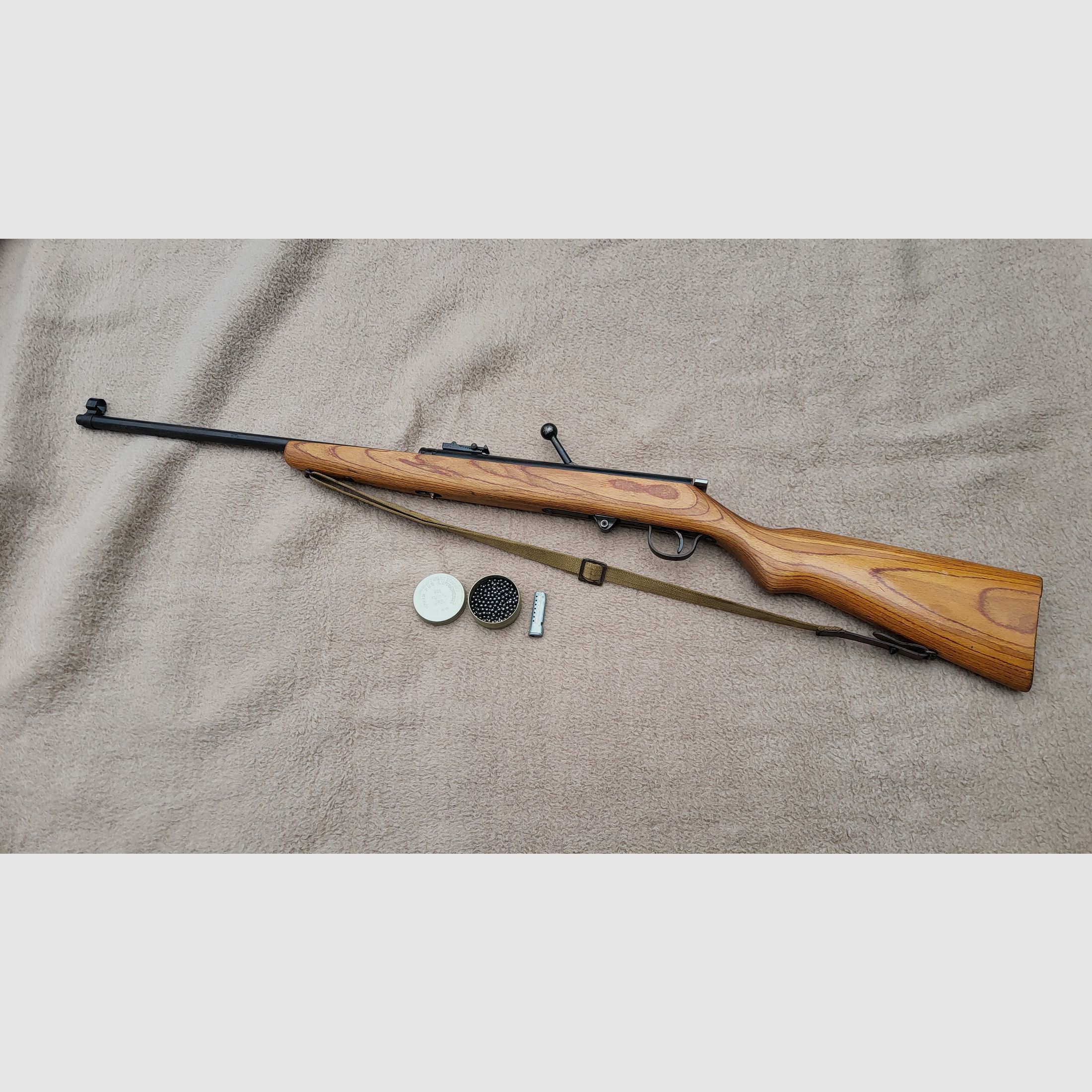 Luftgewehr mit Magazin, Modell Haenel 49a zu verk.