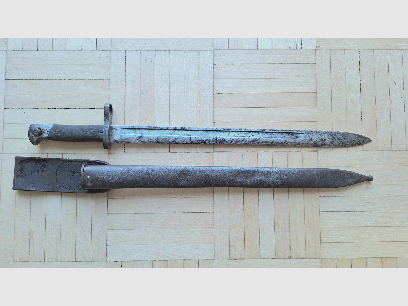 Winchester 1895 Bajonett Russland Kontrakt Seitengewehr Bayonet contract