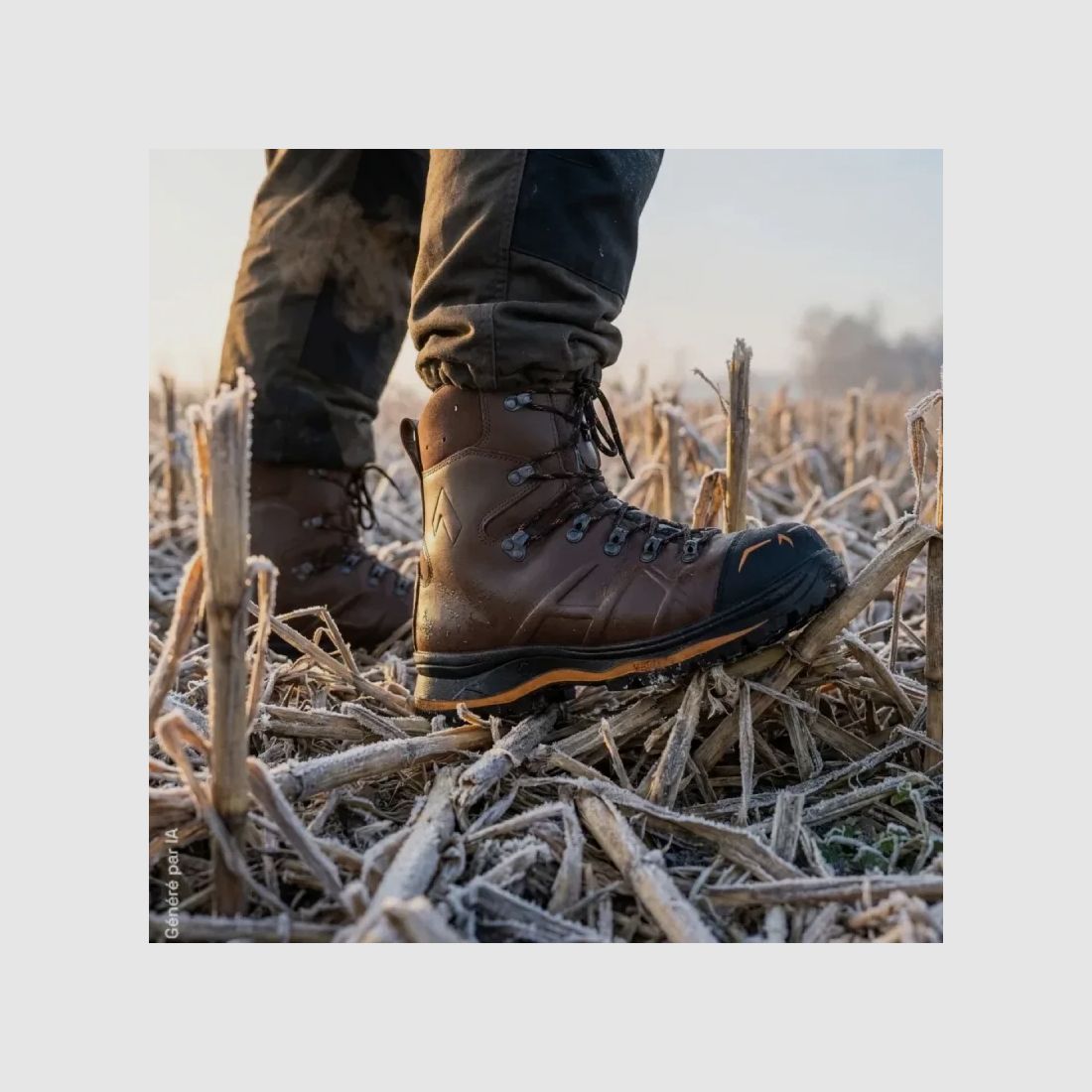 HAIX Trekker Mountain schoenen bruin S3 snijbestendig klasse 1, afbeelding 12 van 16