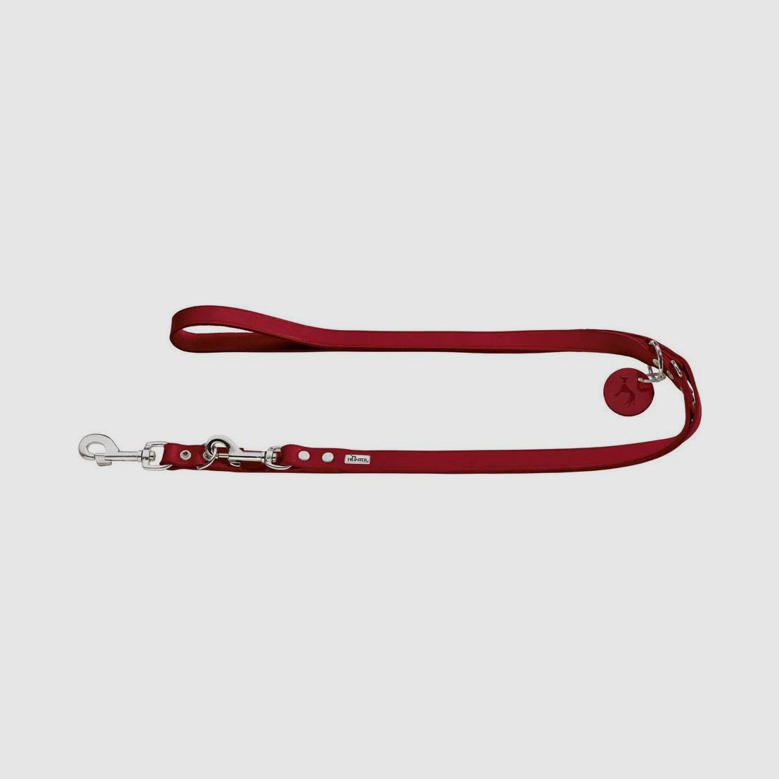 Hunter verstellbare Führleine aus Leder