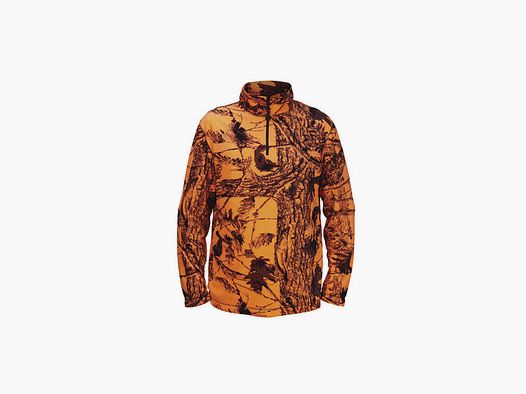 Forro Polar Benasque Camo Naranja Alta Visibilidad
