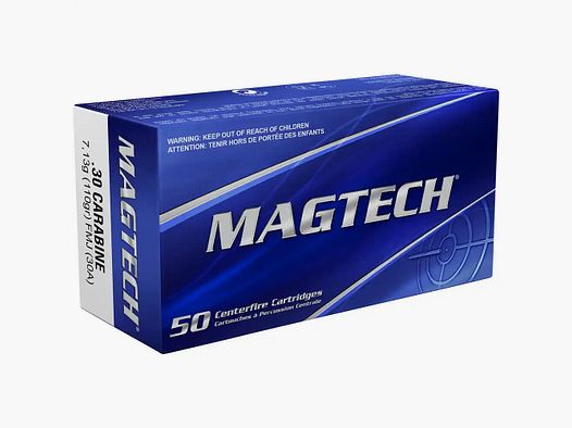 Magtech FMJ 110grs at 50 .30 Carbine