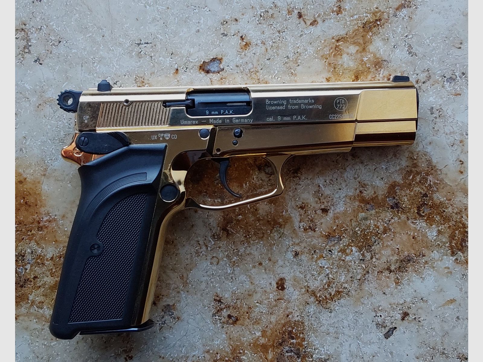 BROWNING GPDA 9 Vergoldet