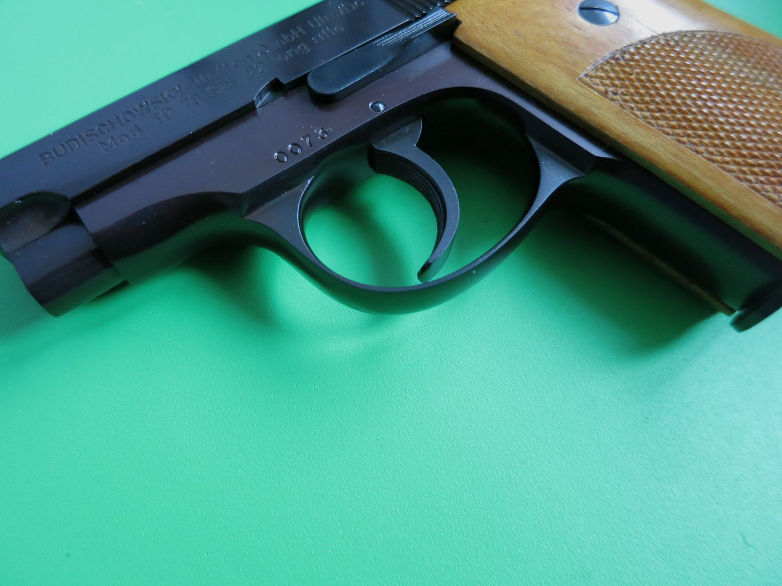 Korriphila (Budischowsky) TP70, cal. .22lfb, extremely rare pocket pistol, very good as new     #79