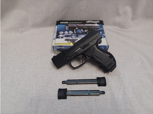 Walther CP99 Compact / 4,5 mm BB / BlowBack / CO2 / Pistole / OVP (58)