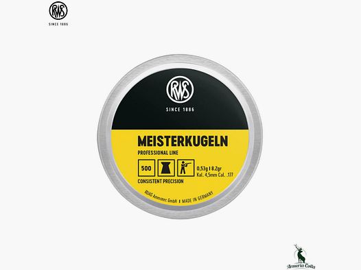 Rws Billes Meisterkulgen 4,5mm