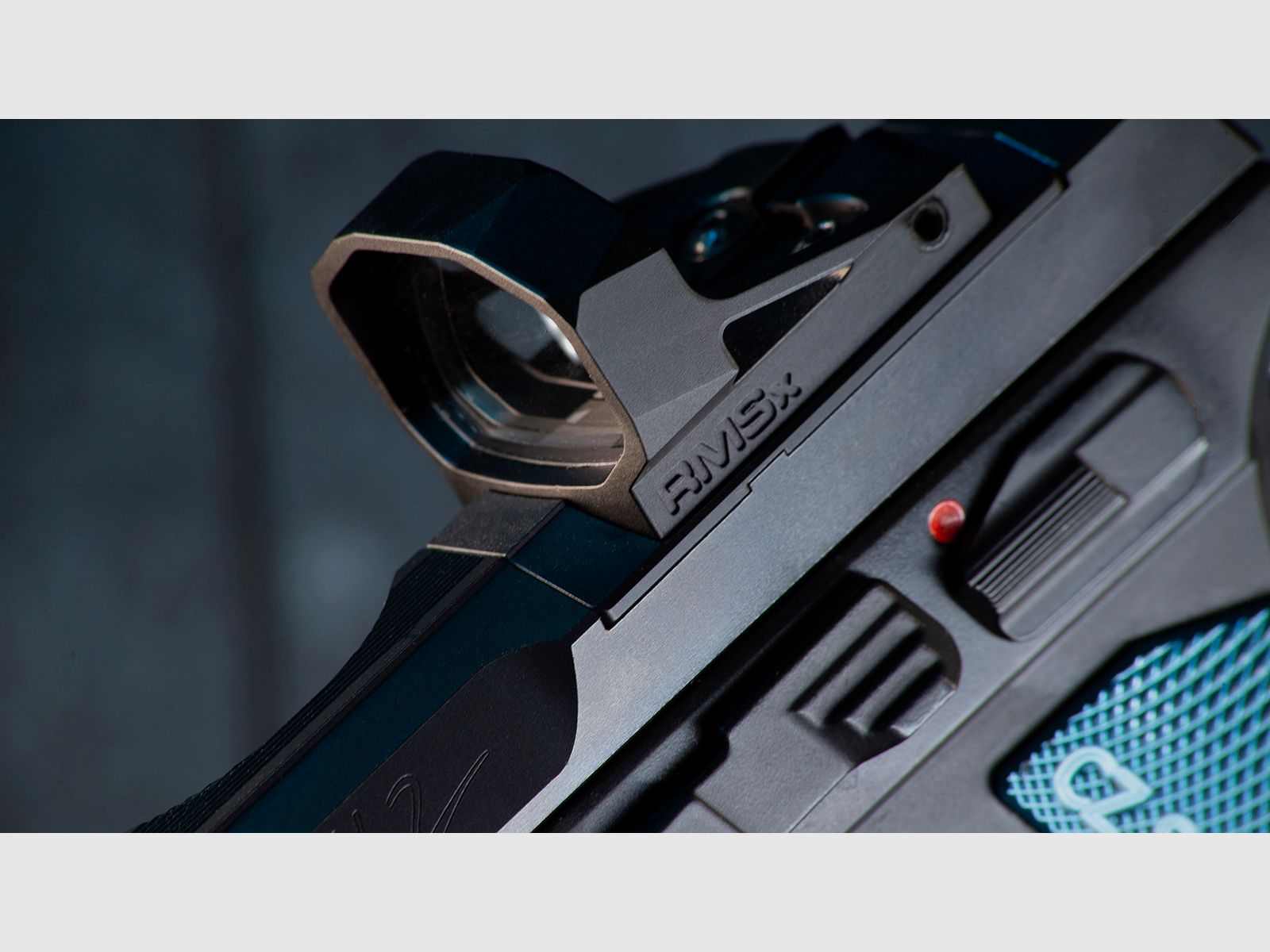SHIELD Reflex Mini Sight XL Lens (RMSx) Rotpunktvisier – 8 MOA – Mattschwarz