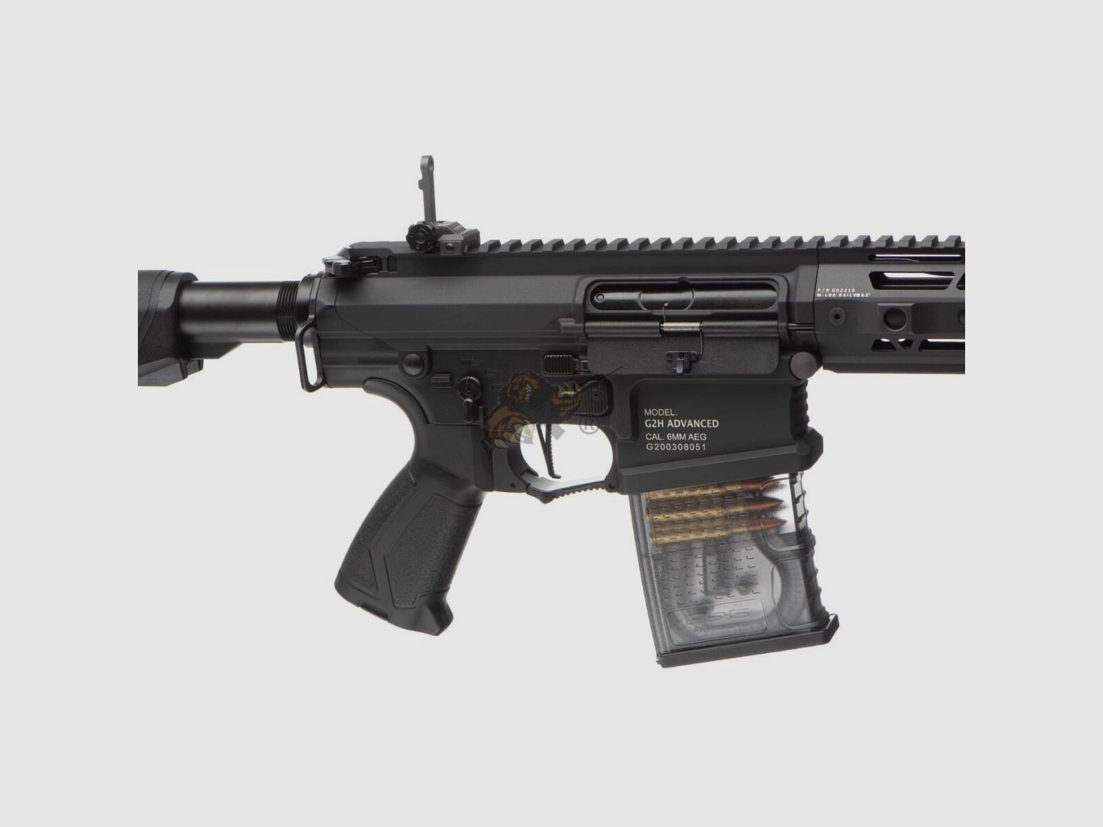 G&G TR16 SBR 308 Mk2 G2H with ETU in black Airsoft S-AEG free from 18, image 3 of 4
