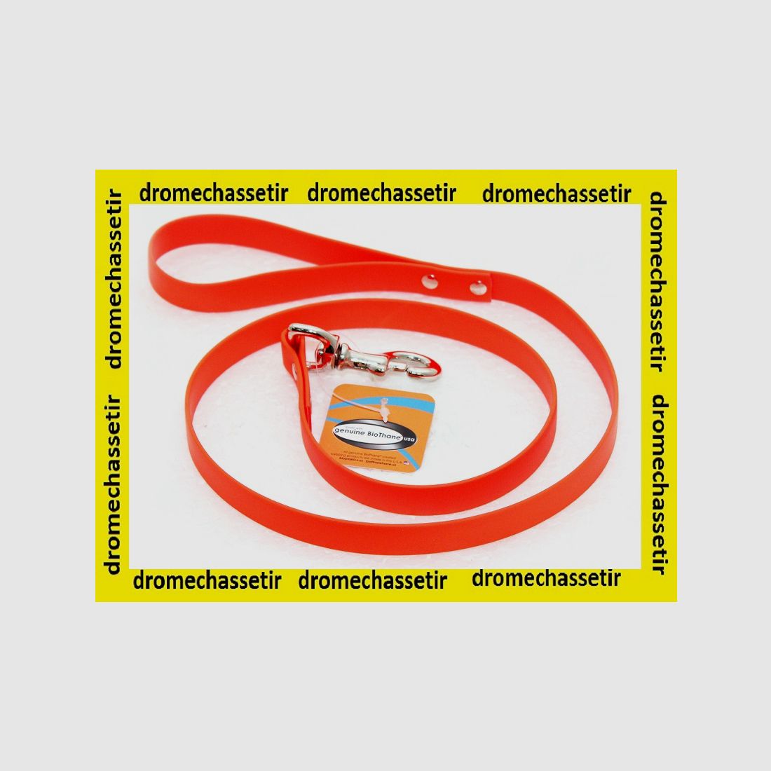 GUINZAGLIO ASTRO PER CANE ARANCIONE 120 CM
